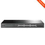 TP-Link 28-Port 10/100/1000 Mbps JetStream 28-Port Gigabit Smart Switch