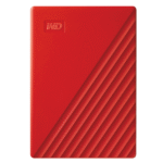 WD My Passport 4TB External Hard Drive - Red
