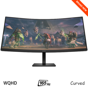 HP Omen 34 inch WQHD 165Hz Curved Gaming Monitor