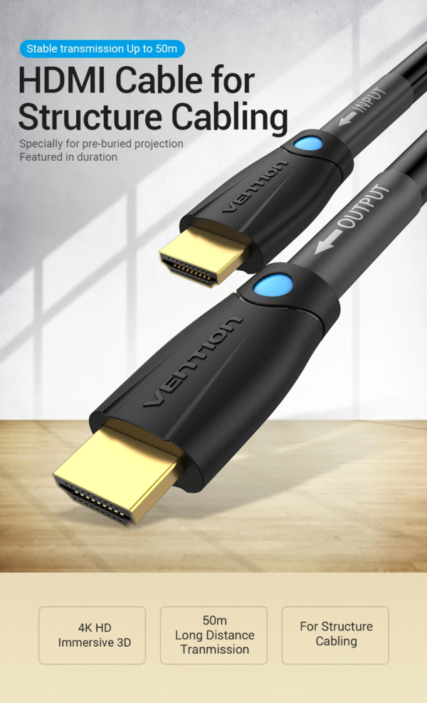 Vention HDMI Cable Black For Engineering