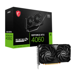 MSI GeForce RTX 4060 Ventus 2X 8 GB OC Graphics