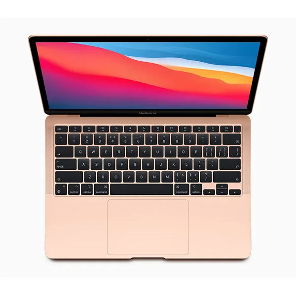 MacBook Air 13.3-inch, M1, 256 GB SSD Gold