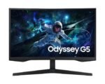 Samsung 27" Odyssey G5 G55C QHD 165Hz Curved Gaming Monitor