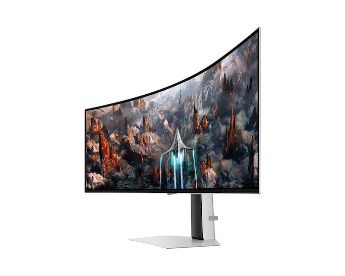 Samsung 49" Odyssey OLED G9 G93SC ultra-wide gaming monitor - Image 2