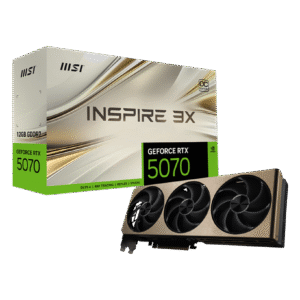MSI GeForce RTX 5070 INSPIRE 3X 12GB GDDR7