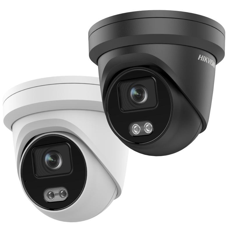 4 MP ColorVu Fixed Turret Network Camera