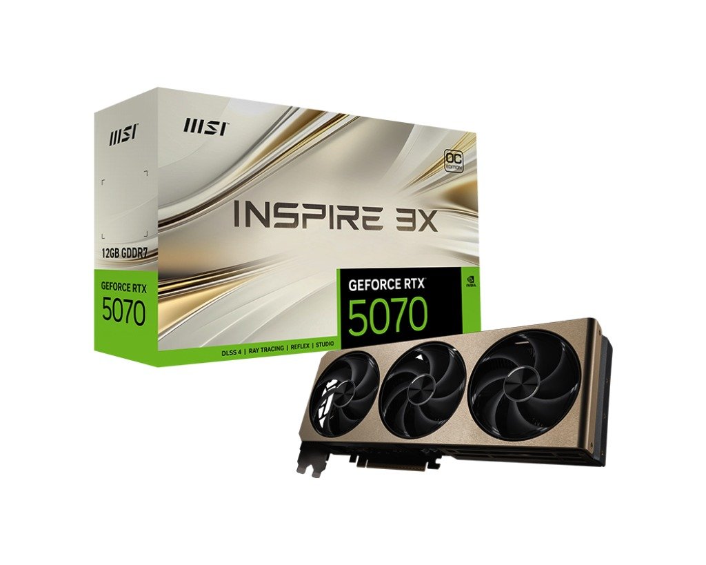 MSI GeForce RTX 5070 INSPIRE 3X