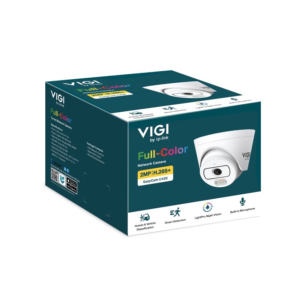 TP-Link VIGI EasyCam C420 2MP turret network camera