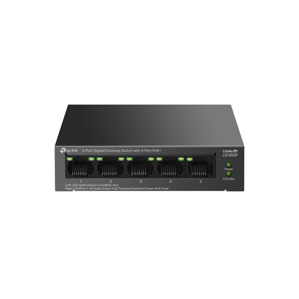 TP-Link LS105GP 5-port Gigabit switch