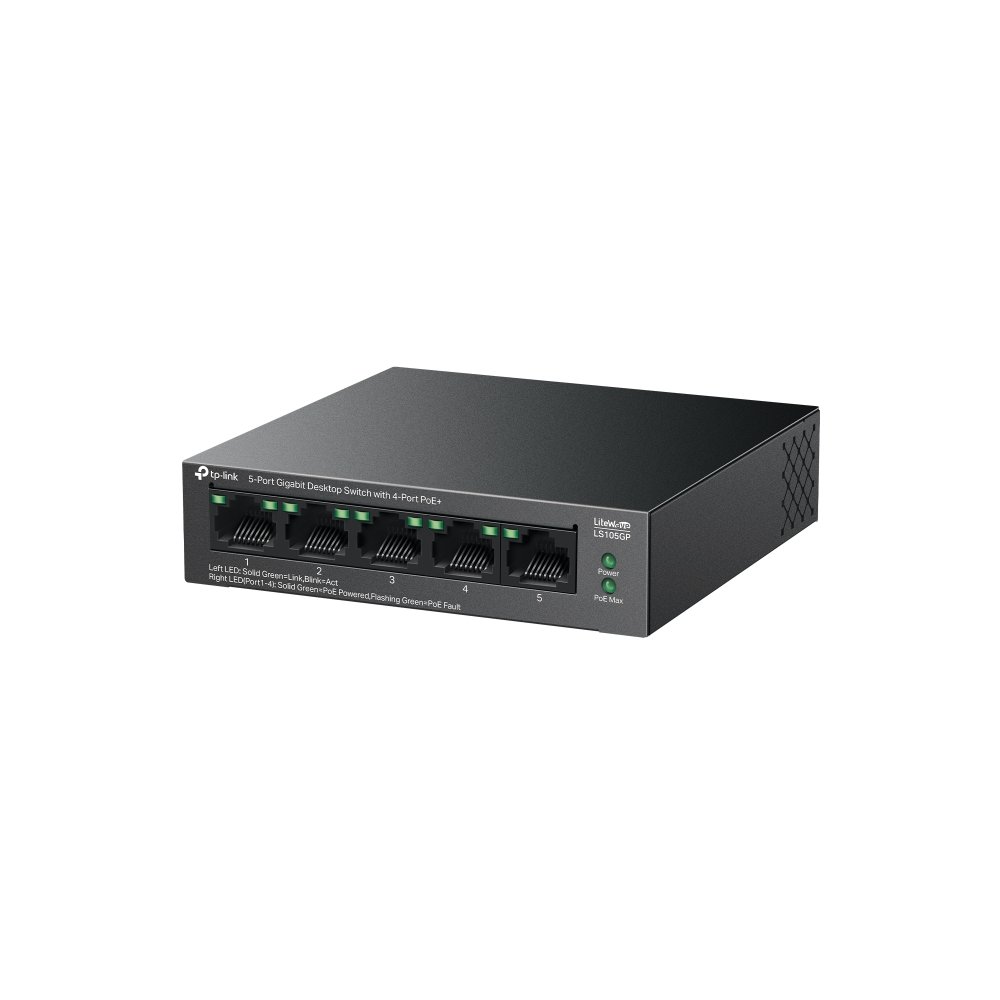 TP-Link LS105GP 5-port Gigabit switch