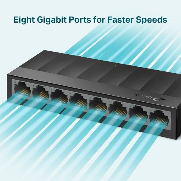 TP-Link TL-LS1008G LiteWave 8-port Gigabit desktop switch