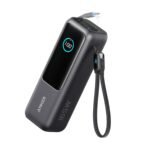 Anker Laptop Power Bank 25K, 165W, Built-In & Retractable Cables