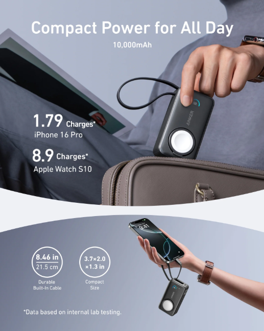 Anker MagGo Power Bank 10K 35W (A1657H11)