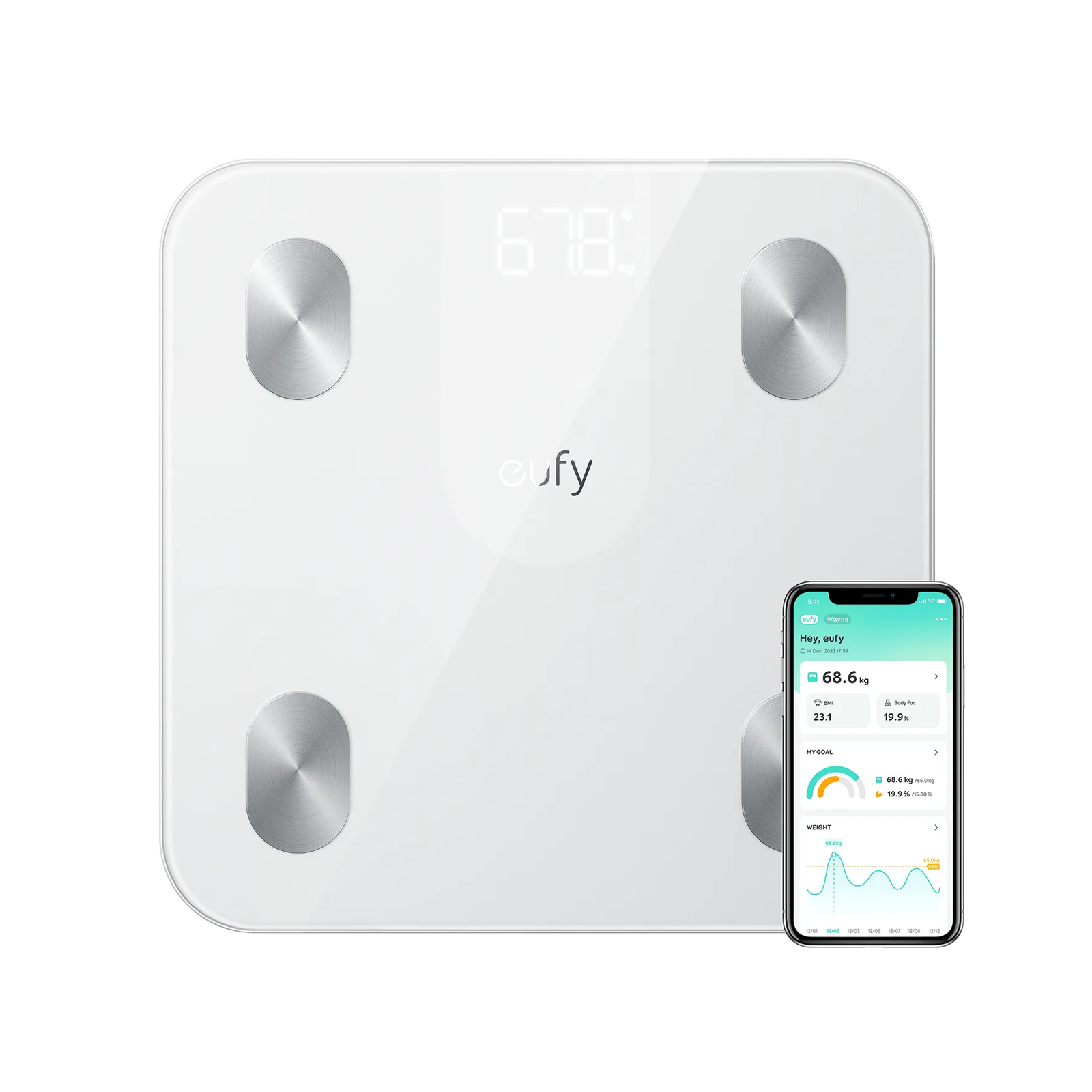 Eufy Smart Scale A1 White (T9120K21)