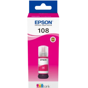 Epson 108 EcoTank Magenta Ink Bottle