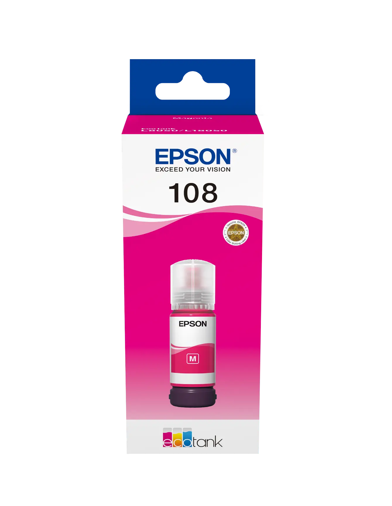 Epson 108 EcoTank Magenta Ink Bottle