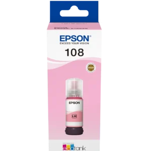Epson 108 EcoTank Light Magenta Ink Bottle