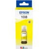 Epson 108 EcoTank Yellow Ink Bottle