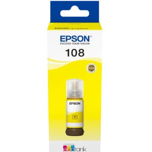 Epson 108 EcoTank Yellow Ink Bottle
