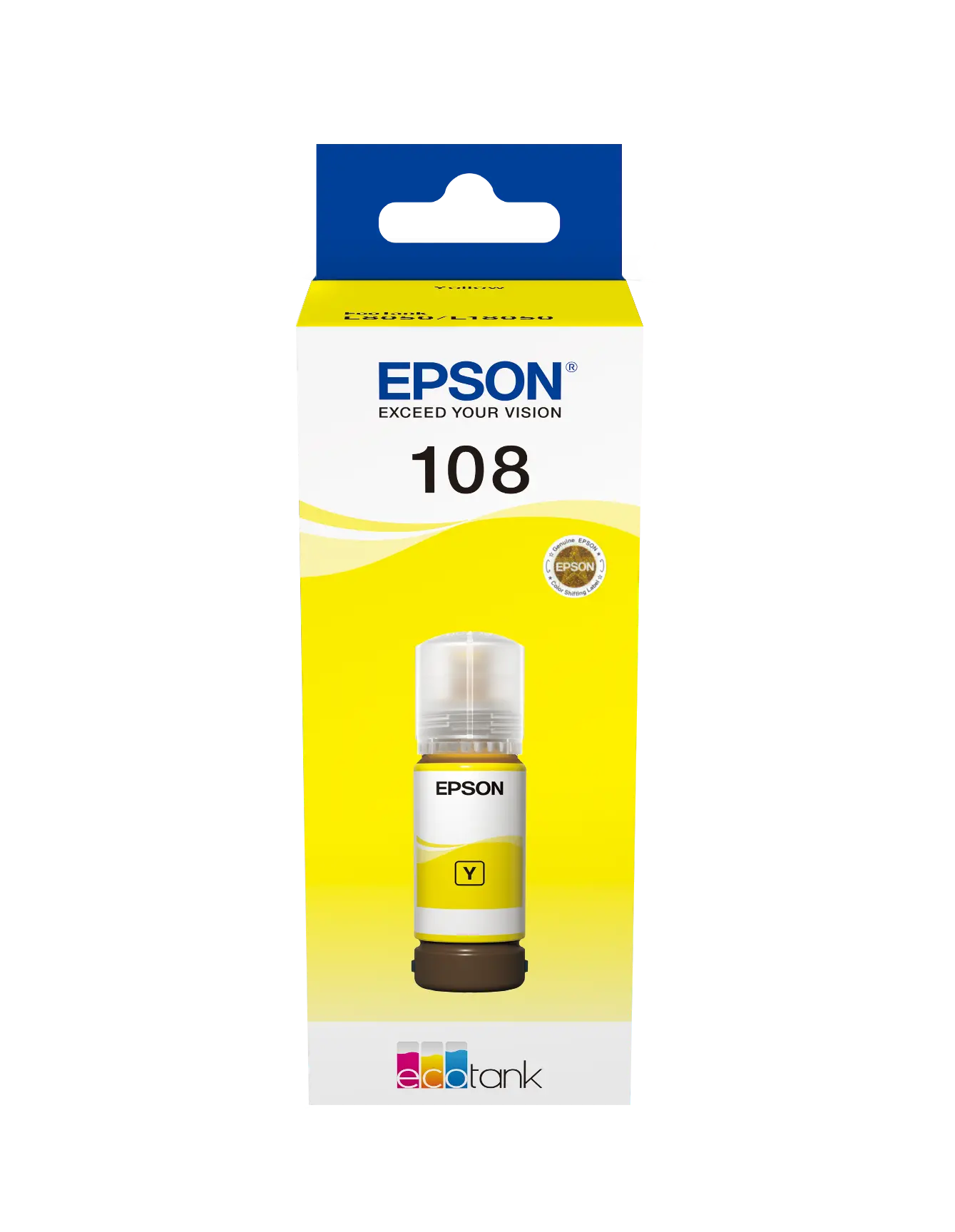 Epson 108 EcoTank Yellow Ink Bottle