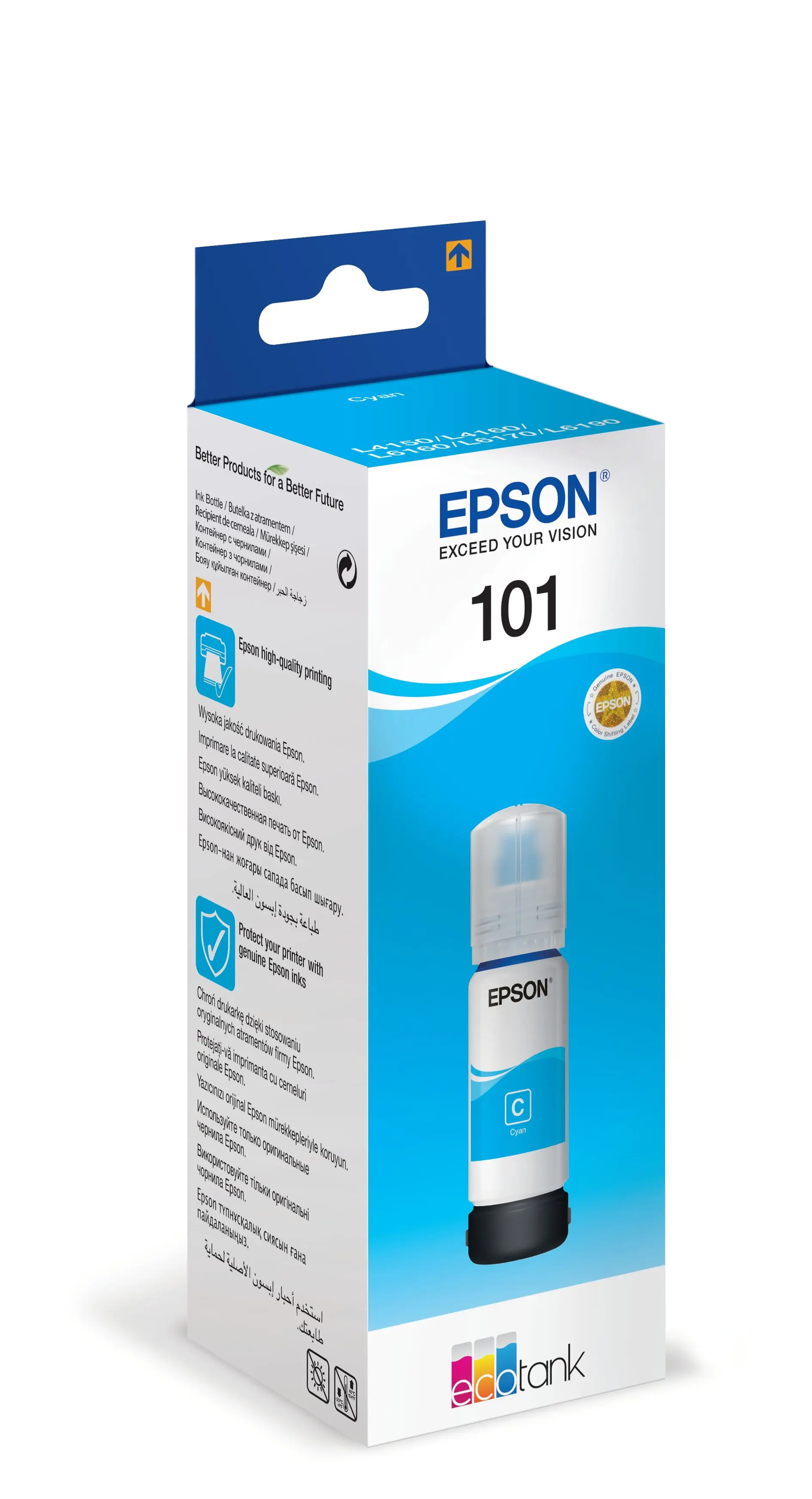 Epson 101 Cyan Ink Bottle