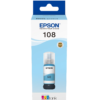 Epson 108 Light Cyan Ink Bottle