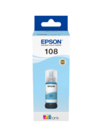 Epson 108 Light Cyan Ink Bottle