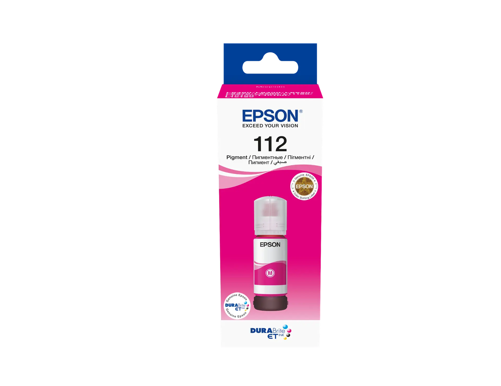 Epson 112 EcoTank Pigment Magenta Ink Bottle