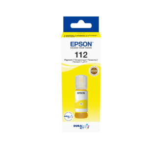 Epson 112 EcoTank Pigment Yellow Ink Bottle