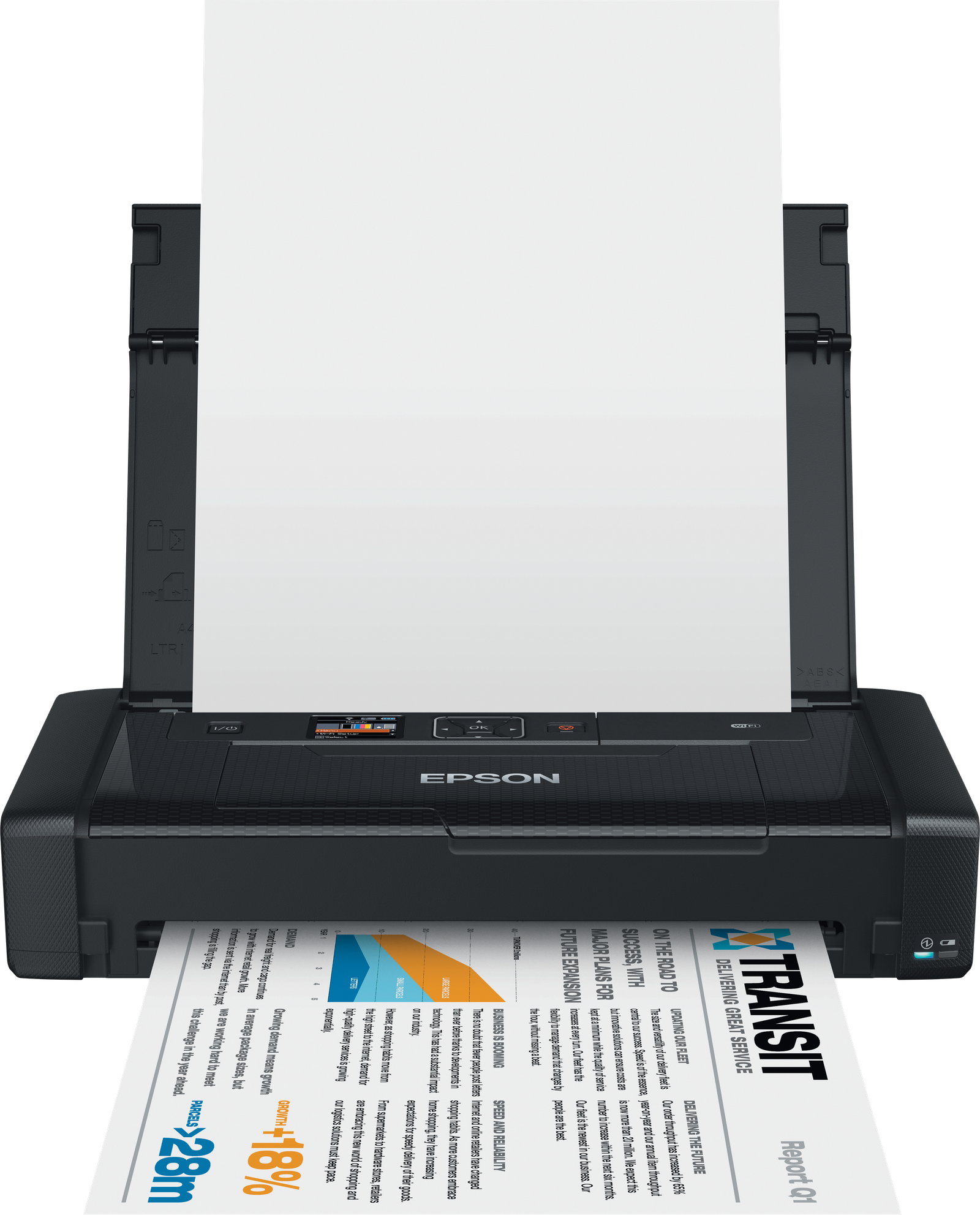 Epson WorkForce WF-100W portable wireless printer