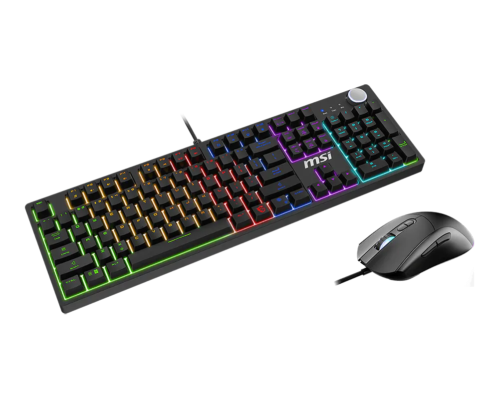 MSI FORGE GK320 COMBO Mechanical Gaming Keyboard & Mouse