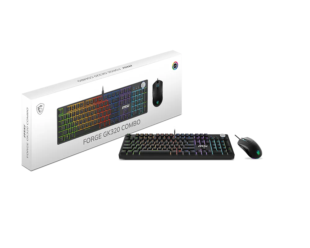 MSI FORGE GK320 COMBO