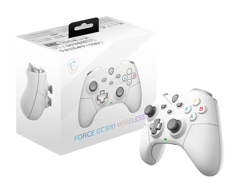 MSI FORCE GC300 WIRELESS WHITE gaming controller