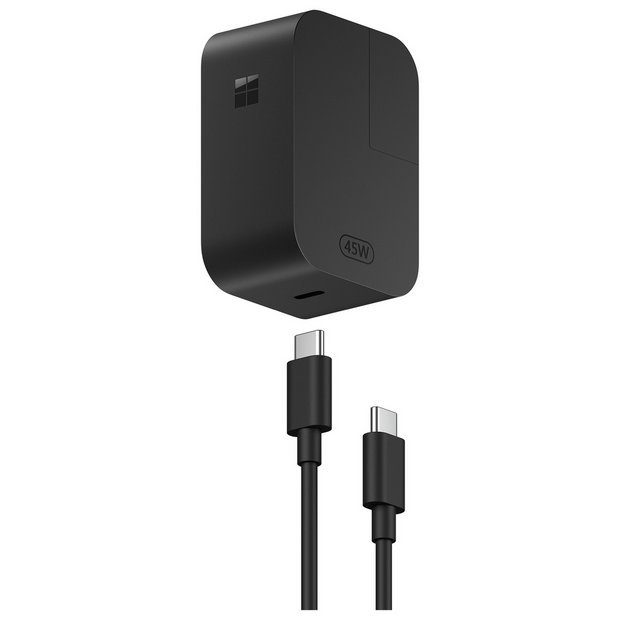 Microsoft Surface 45W USB-C Wall Charger with Cable - Image 2