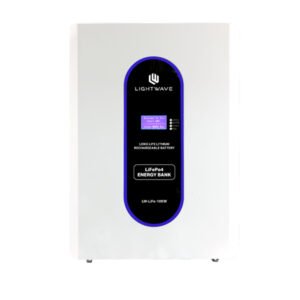 Lightwave Lithium Battery (LW-LiFe-10KW) – 10.24kWh 48V (51.2V) 200Ah LiFePO4 Solar Battery