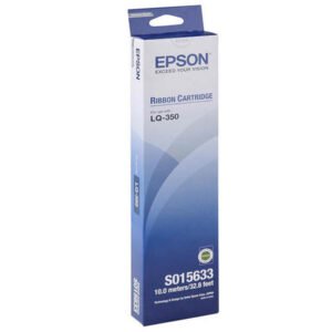 Epson S015633 Black Ribbon Cartridge