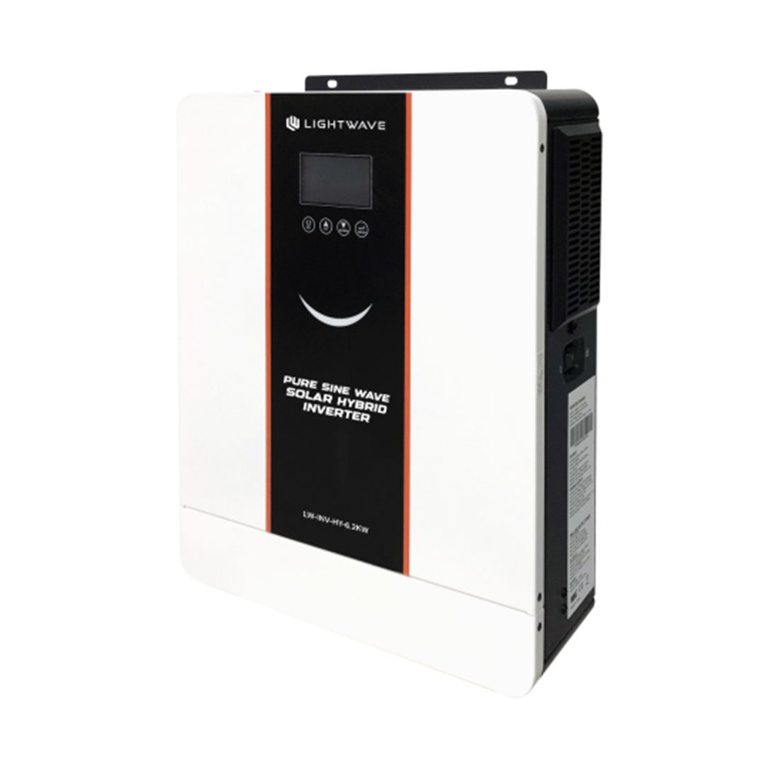 Lightwave 6.2KW Hybrid MPPT Solar Inverter 48VDC (LW-INV-HY-6.2KW)